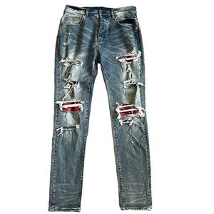 定価【17万】amiri mx1 red bandana size30 正規品 AMIRI | Jeans | Red Bandana Amiri Mx | Poshmark